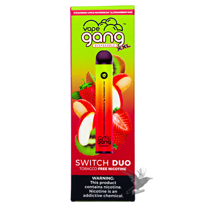 Vape Gang XXL Switch Duo Strawberry Apple Watermelon & Strawberry Kiwi 