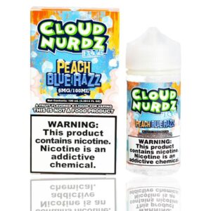 Cloud Nurdz | Peach Blue Razz Iced | $11.99