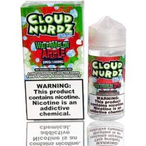 Cloud Nurdz Watermelon Apple Iced | $11.49 | Fast Shipping