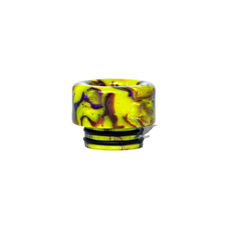 Dragon Back Resin Drip Tips 510 Yellow Brown Purple