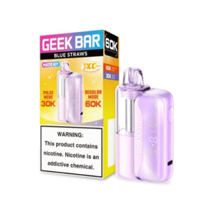 Geek Bar Mate Blue Straws