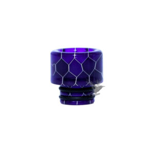 Serpents Belly 810 Drip Tip Clear Purple