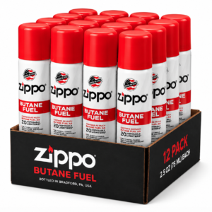 zippo butane fuel 12 pack